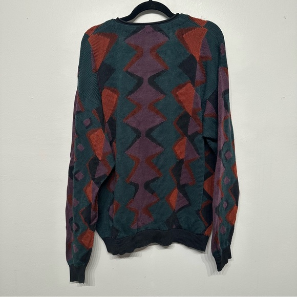 Vintage Peruvian Connection Pima Cotton Cardigan Sweater - Picture 2 of 4